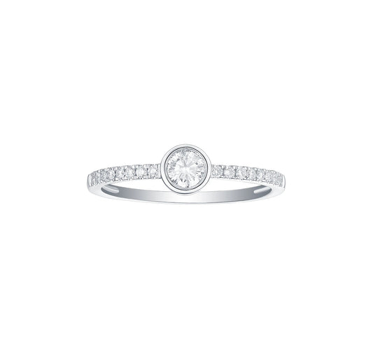 Essentia 0.34 ct Lab Grown Diamond Ring