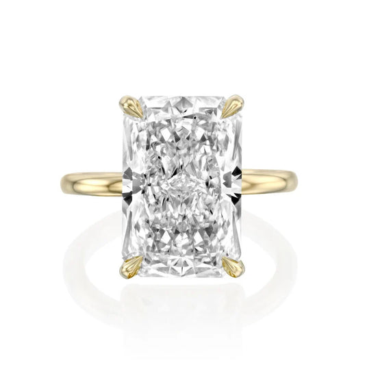 Solitaire Emerald Shape 2.00 ct Lab Grown Diamond Ring