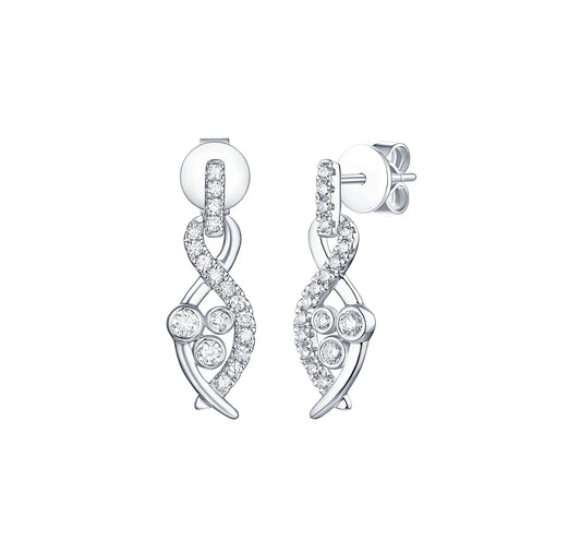 Sparkle 0.38 ct Lab Grown Diamond Earrings