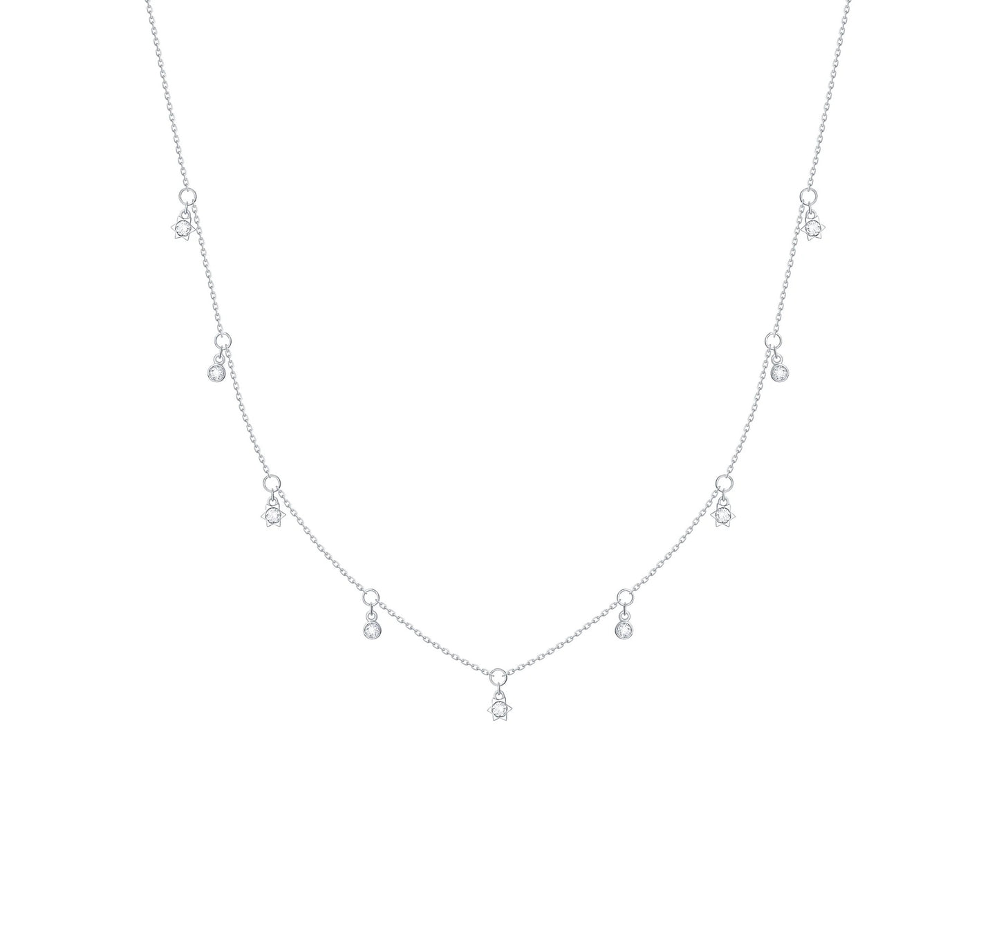 Luminous Links 0.59 ct Lab Grown Diamond Pendant