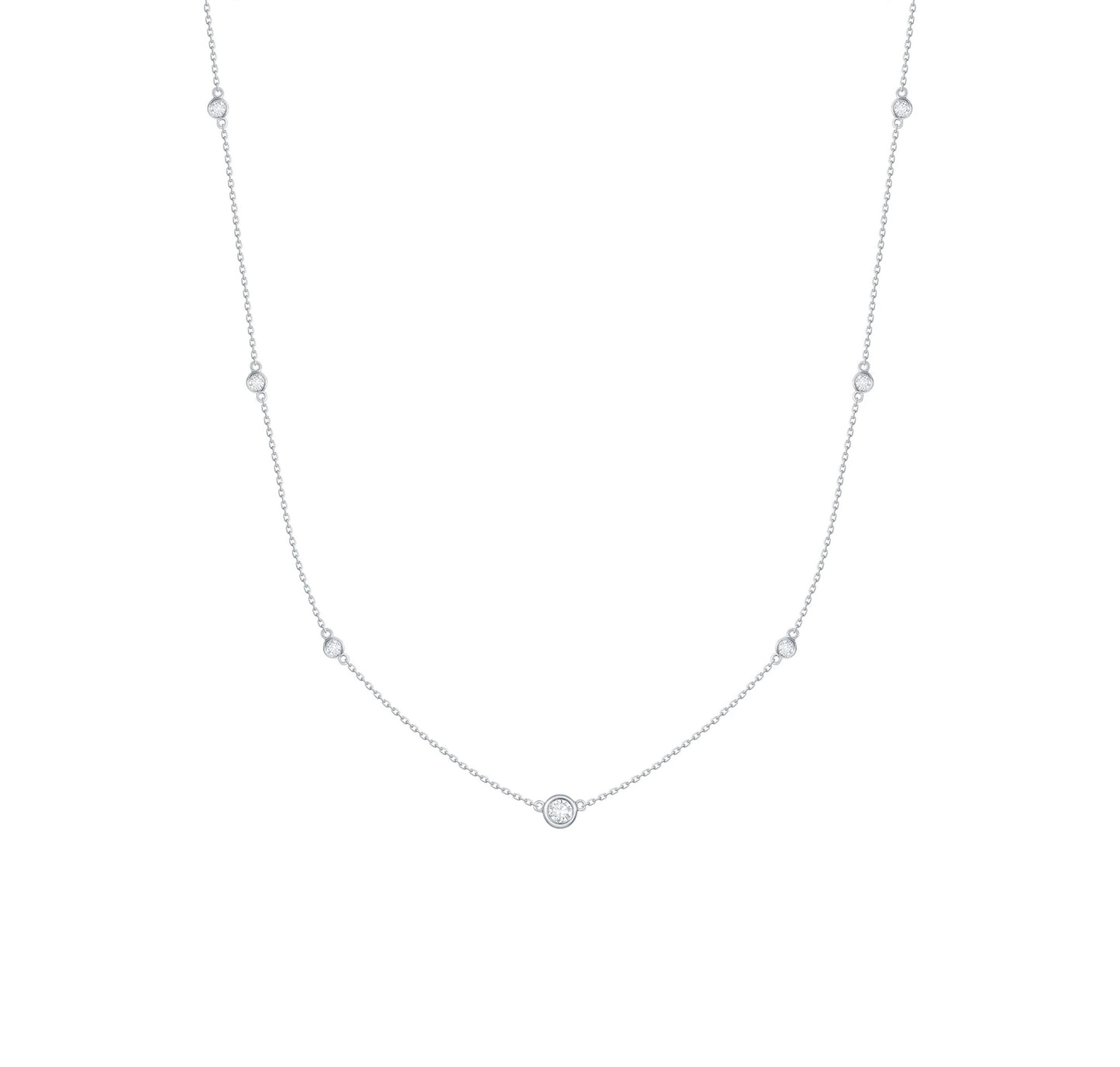 Luminous Link 0.43 ct Lab Grown Diamond Pendant