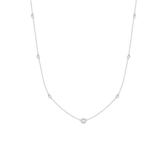 Luminous Link 0.43 ct Lab Grown Diamond Pendant