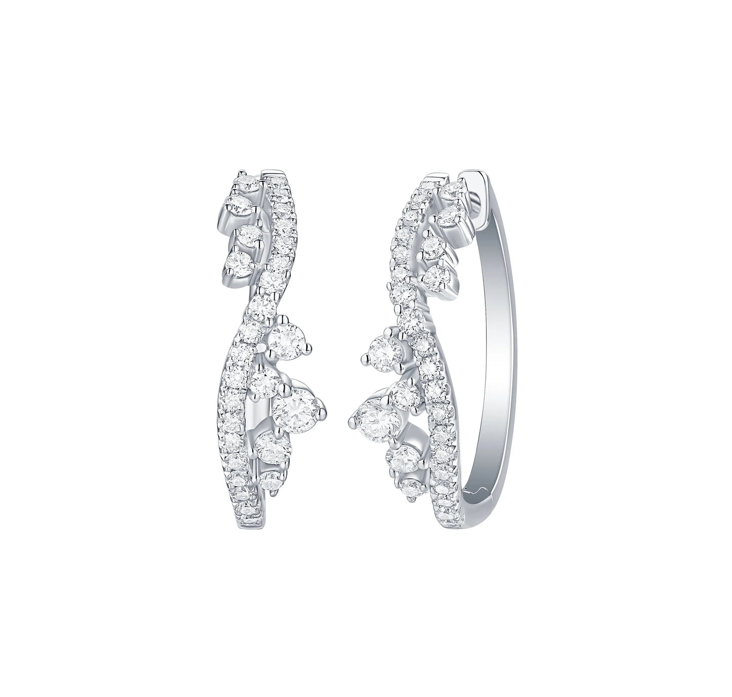 Stellar Sparkle 0.84 ct Lab Grown Diamond Earrings
