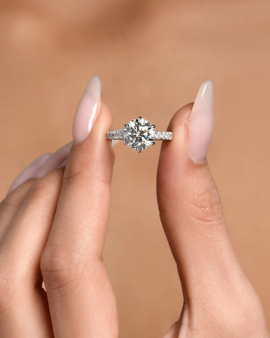 Solitaire 1.20 ct Lab Grown Diamond Ring