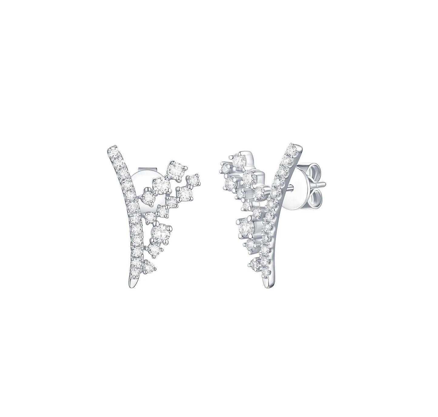 Stellar Sparkle 0.61ct Lab Grown Diamond Earrings