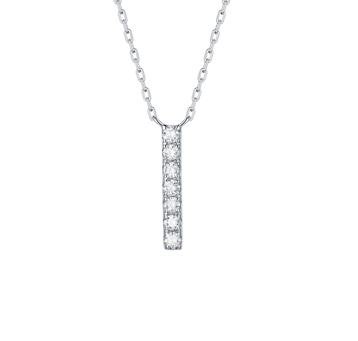 Charm 0.11ct “I” Lab Grown Diamond Pendant