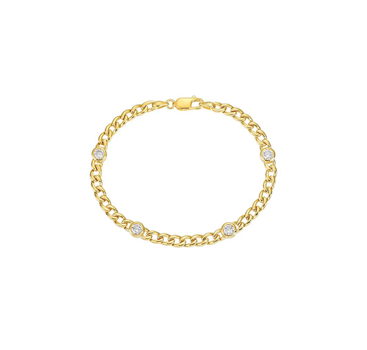 Luminous 1.10 ct Lab Grown Diamond Bracelet