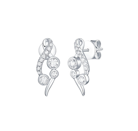 Sparkle 0.46 ct Lab Grown Diamond Earrings