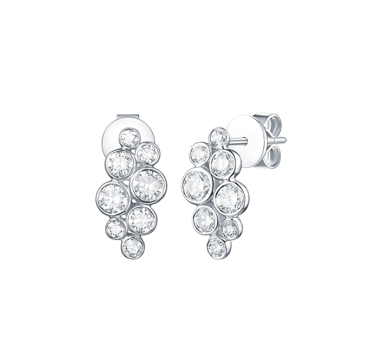 Sparkle 0.95 ct Lab Grown Diamond Earrings
