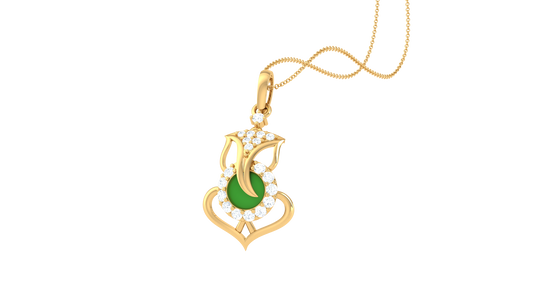 Devotional 0.18 ct Lab Grown Diamond Pendant Without Chain