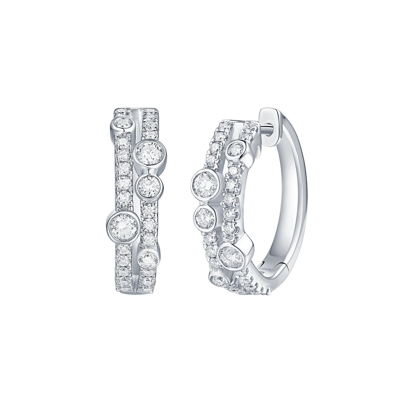 Sparkle 0.62 ct Lab Grown Diamond Earrings