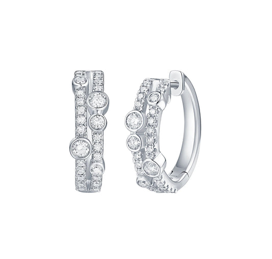 Sparkle 0.62 ct Lab Grown Diamond Earrings