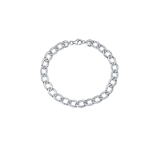 Luminous 1.30 ct Lab Grown Diamond Bracelet