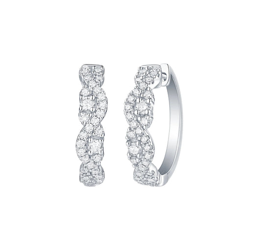 Stellar Sparkle 0.69 ct Lab Grown Diamond Earrings