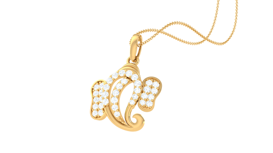 Devotional 0.25 ct Lab Grown Diamond Pendant Without Chain