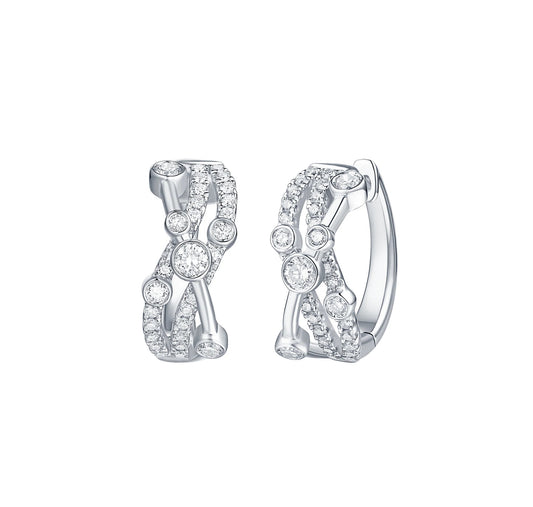 Sparkle 0.83 ct Lab Grown Diamond Earrings