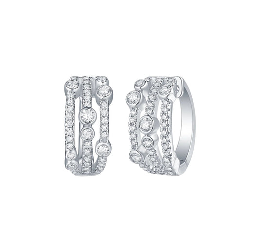 Sparkle 0.93 ct Lab Grown Diamond Earrings