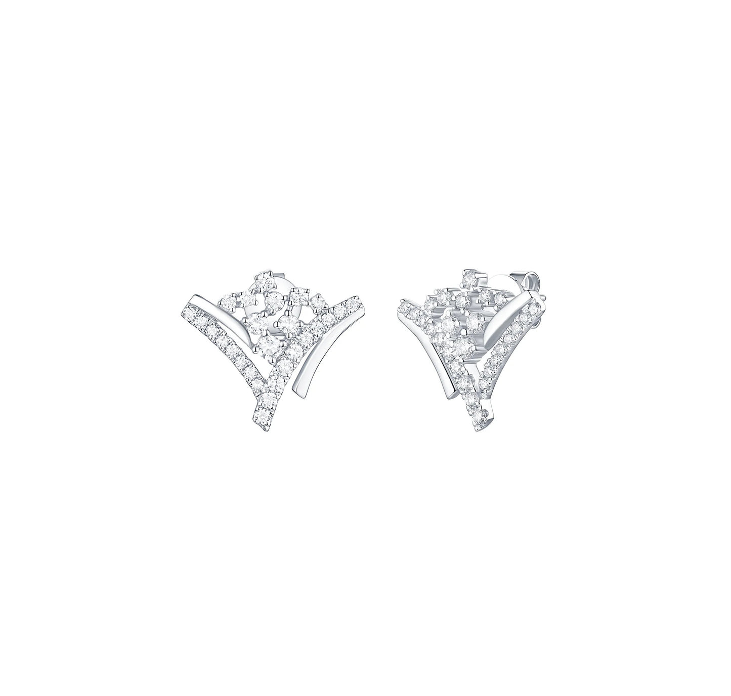 Stellar Sparkle 0.75 ct Lab Grown Diamond Earrings