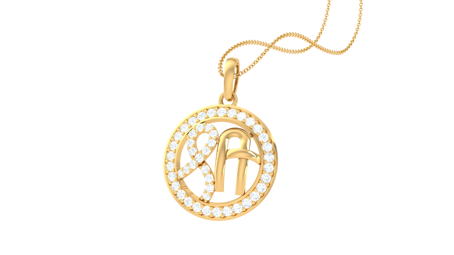 Devotional 0.27 ct Lab Grown Diamond Pendant Without Chain