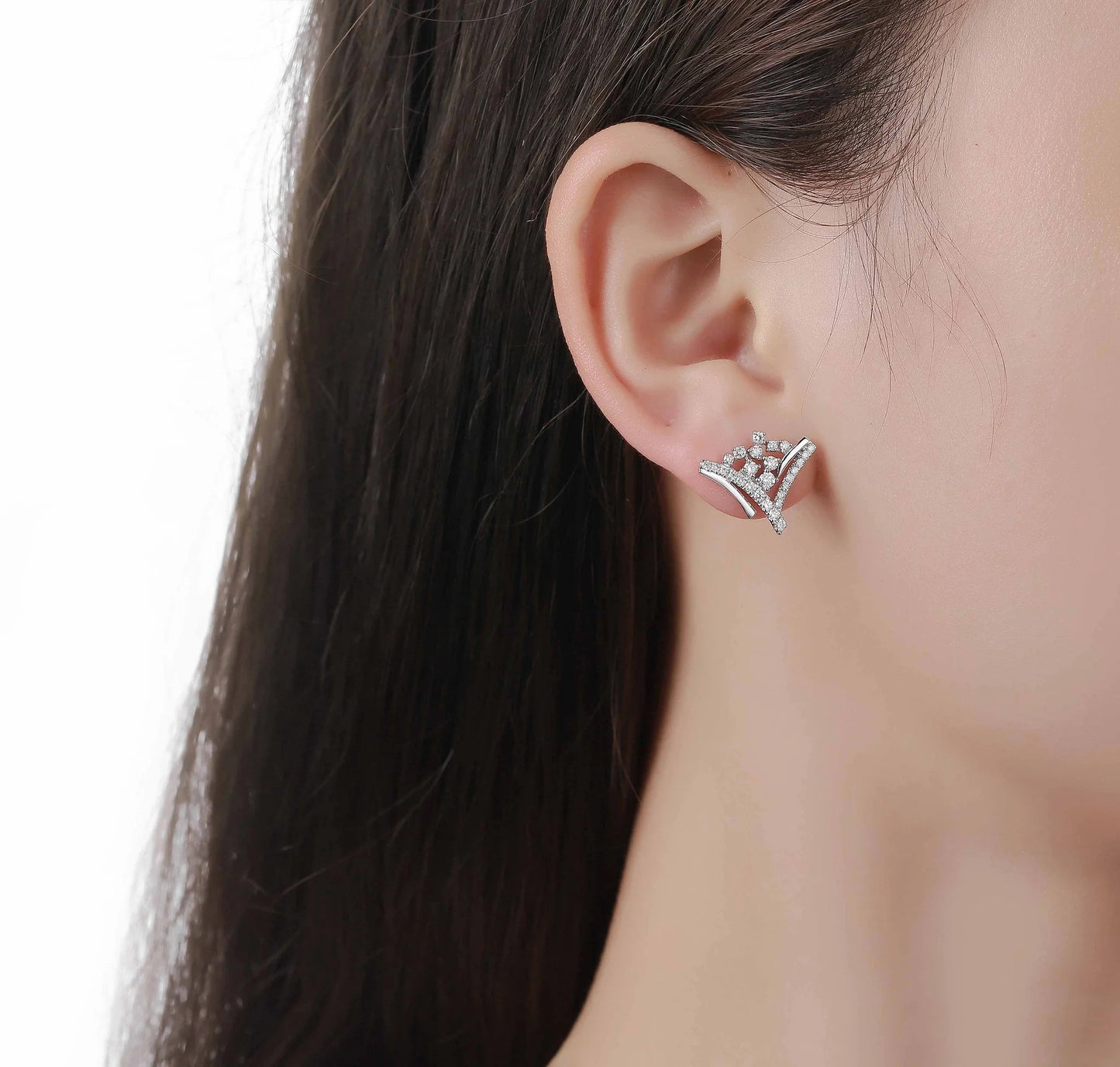 Stellar Sparkle 0.75 ct Lab Grown Diamond Earrings