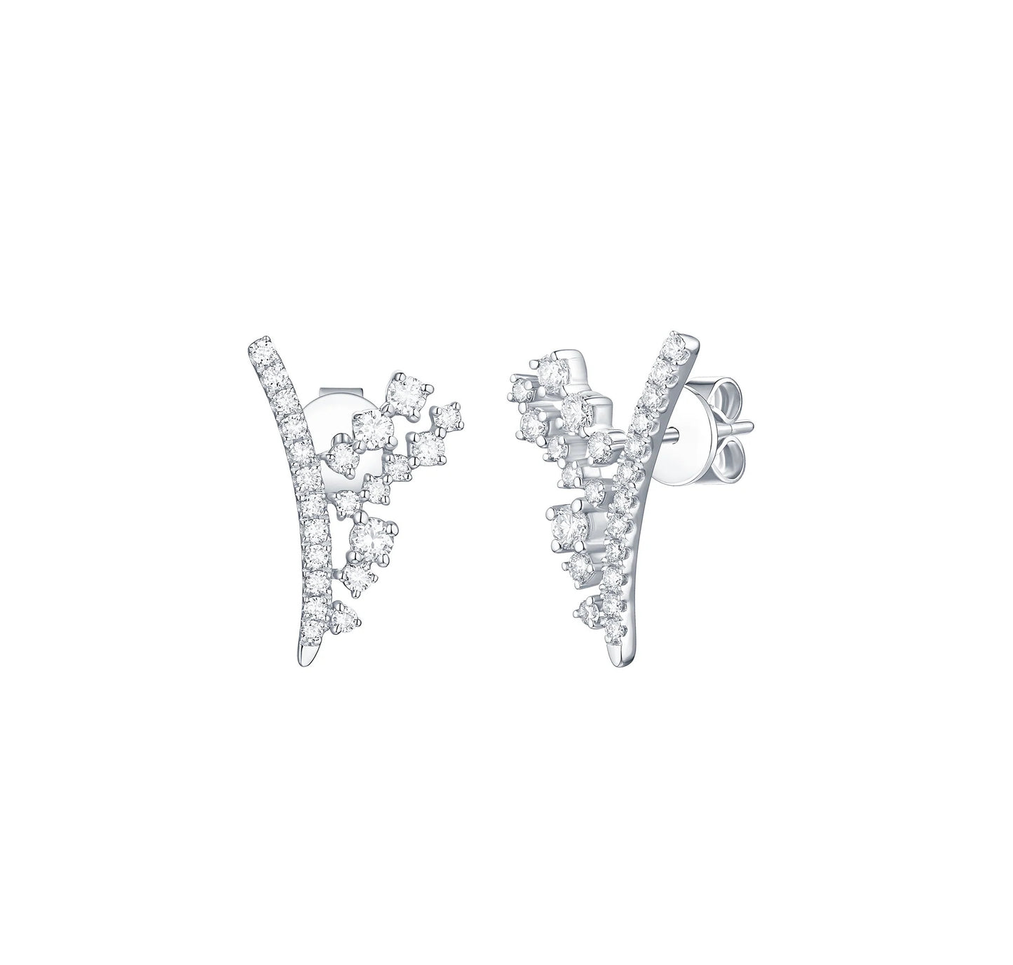 Stellar Sparkle 0.61ct Lab Grown Diamond Earrings