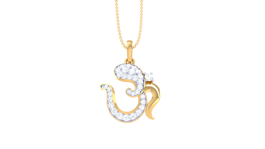 Devotional 0.16 ct Lab Grown Diamond Pendant Without Chain