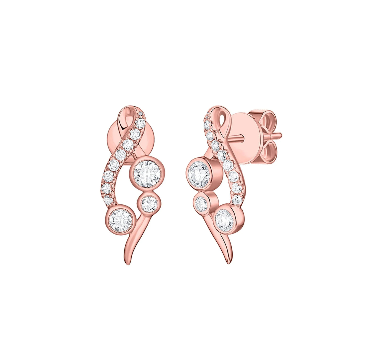 Sparkle 0.46 ct Lab Grown Diamond Earrings