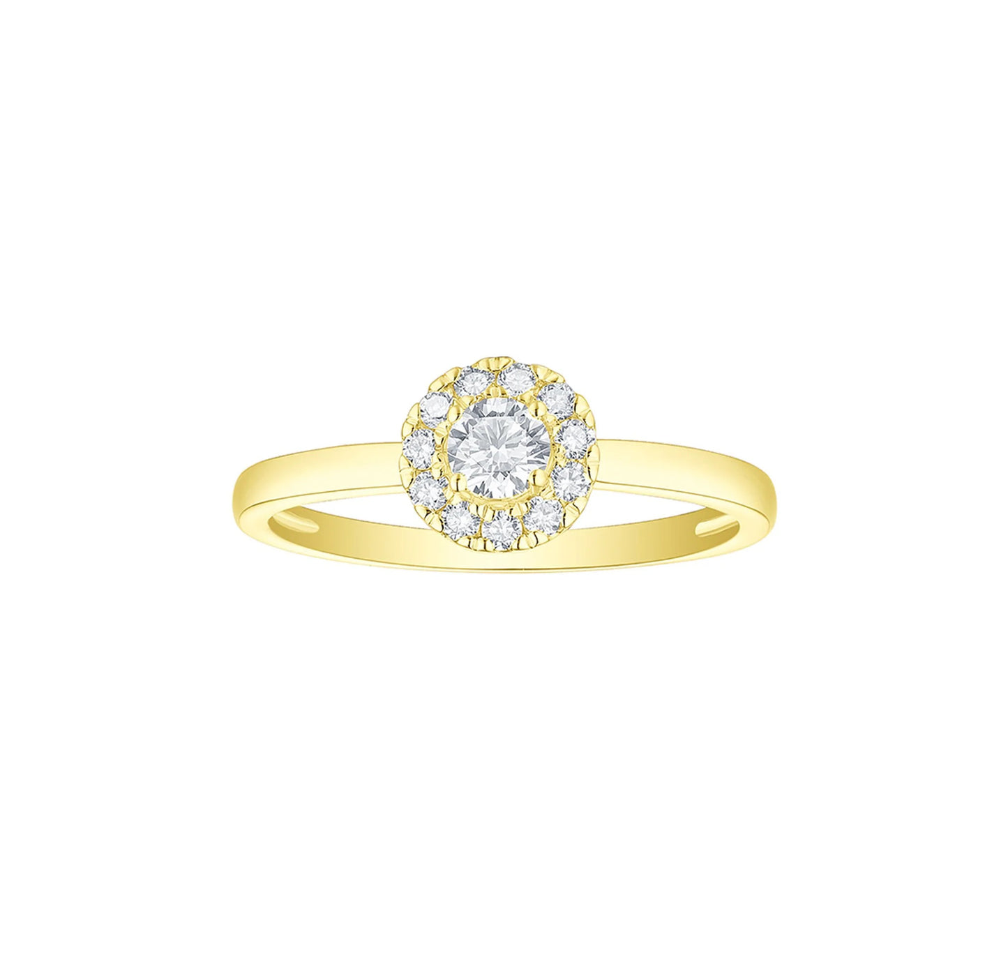 Essentia 0.37 ct Lab Grown Diamond Ring