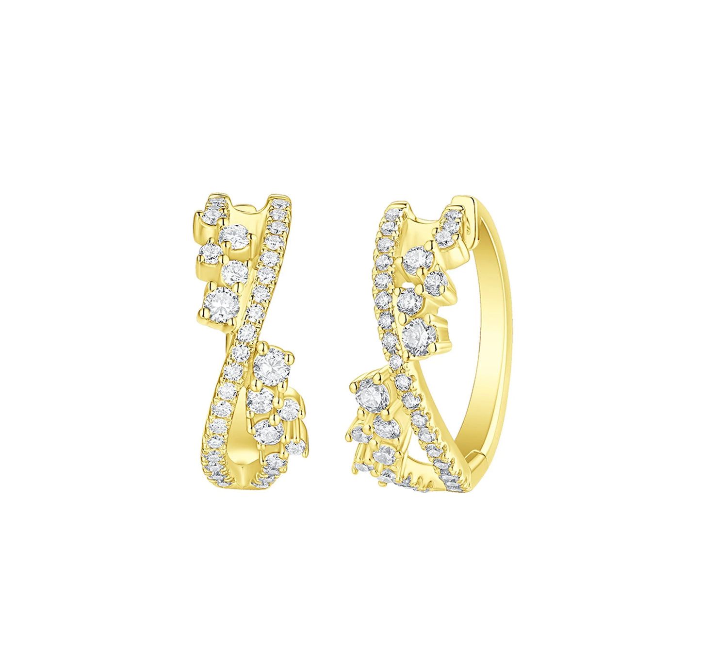 Stellar Sparkle 0.94 ct Lab Grown Diamond Earrings