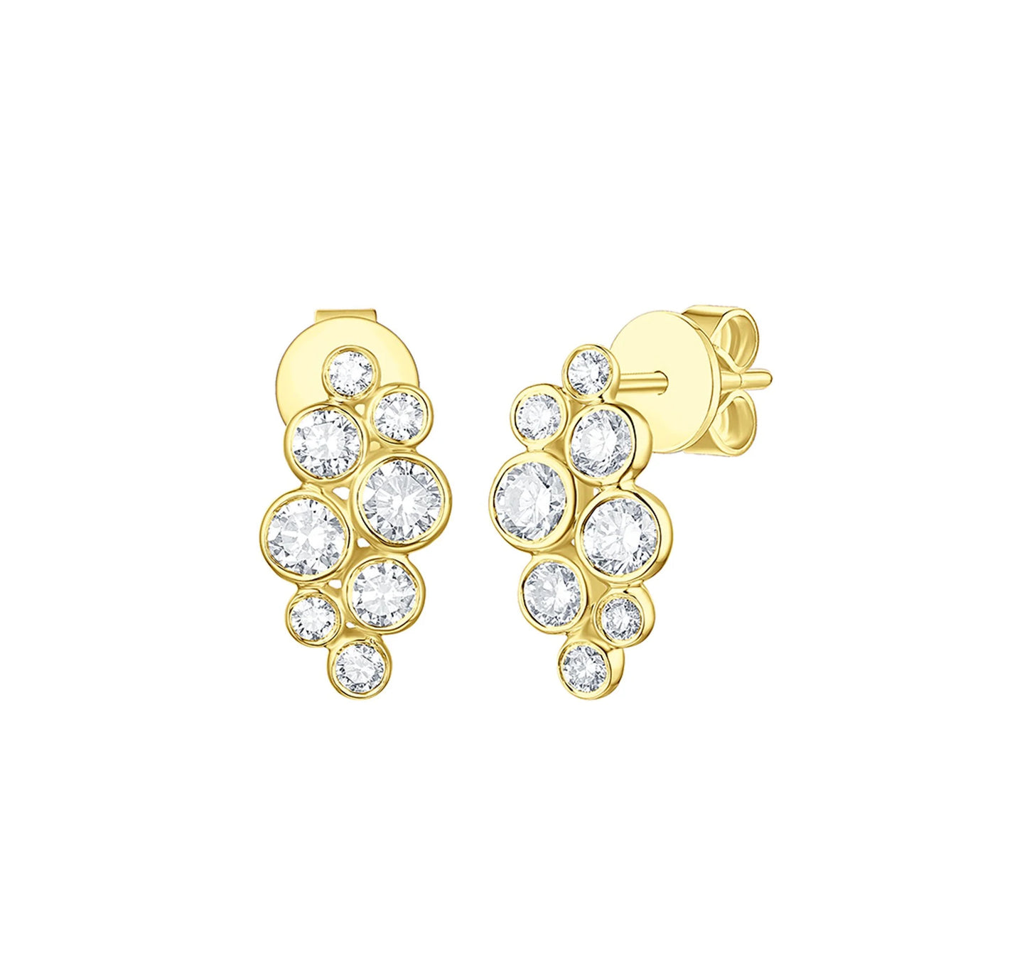Sparkle 0.95 ct Lab Grown Diamond Earrings