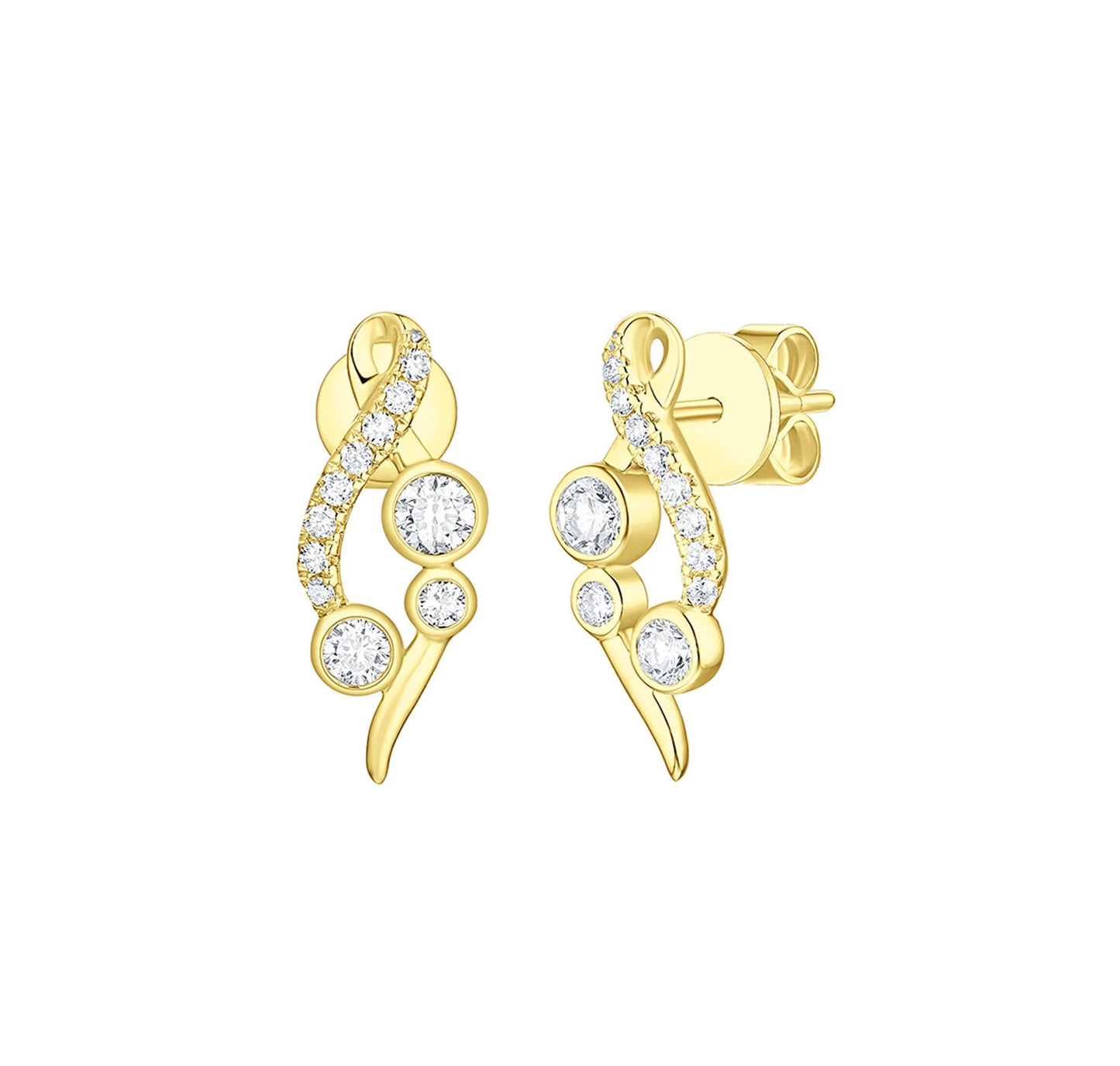 Sparkle 0.46 ct Lab Grown Diamond Earrings