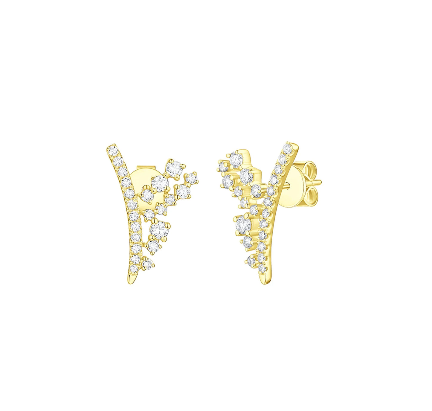 Stellar Sparkle 0.61ct Lab Grown Diamond Earrings