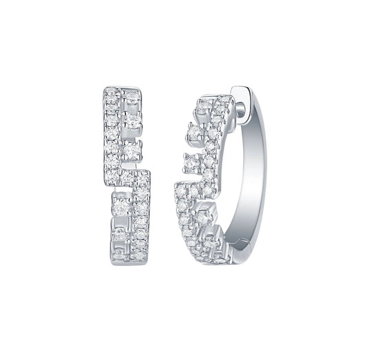 Stellar Sparkle 0.52 ct Lab Grown Diamond Earrings