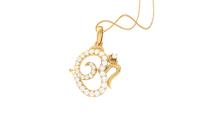 Devotional 0.26 ct Lab Grown Diamond Pendant Without Chain