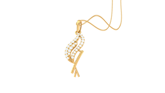 Devotional 0.14 ct Lab Grown Diamond Pendant Without Chain