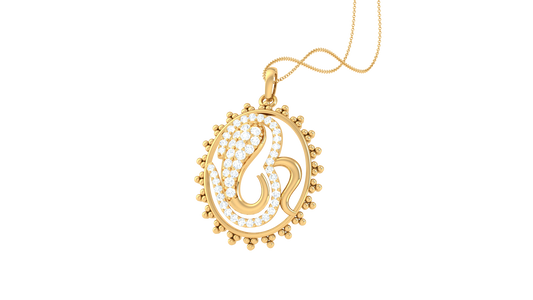 Devotional 0.38 ct Lab Grown Diamond Pendant Without Chain