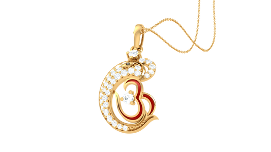 Devotional 0.24 ct Lab Grown Diamond Pendant Without Chain