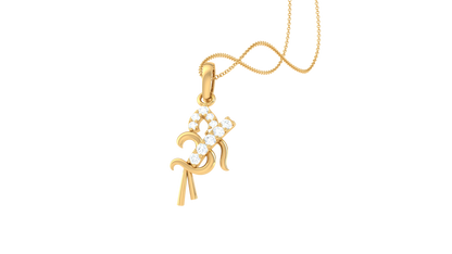 Devotional 0.10 ct Lab Grown Diamond Pendant Without Chain