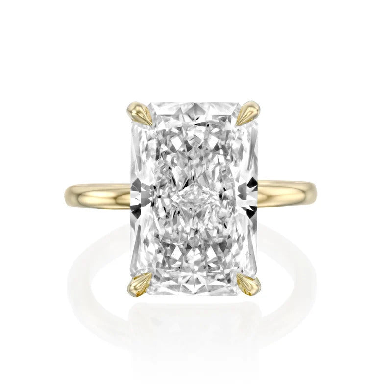 Solitaire Emerald Shape 2.00 ct Lab Grown Diamond Ring