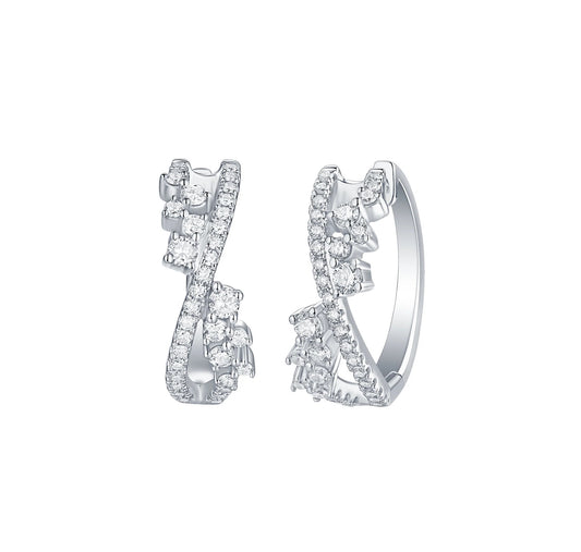 Stellar Sparkle 0.94 ct Lab Grown Diamond Earrings