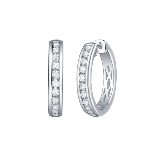 Essentia Channel 0.75 ct Lab Grown Diamond Earrings