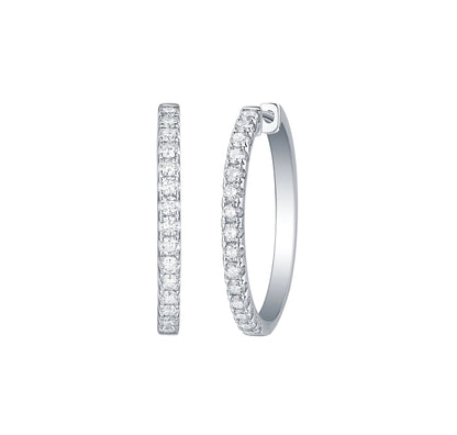 Essentia Classic 1.0 ct Lab Grown Diamond Earrings
