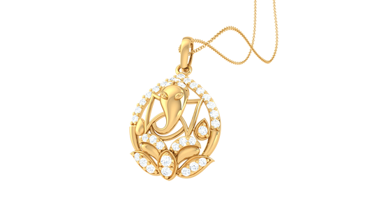 Devotional 0.21 ct Lab Grown Diamond Pendant Without Chain