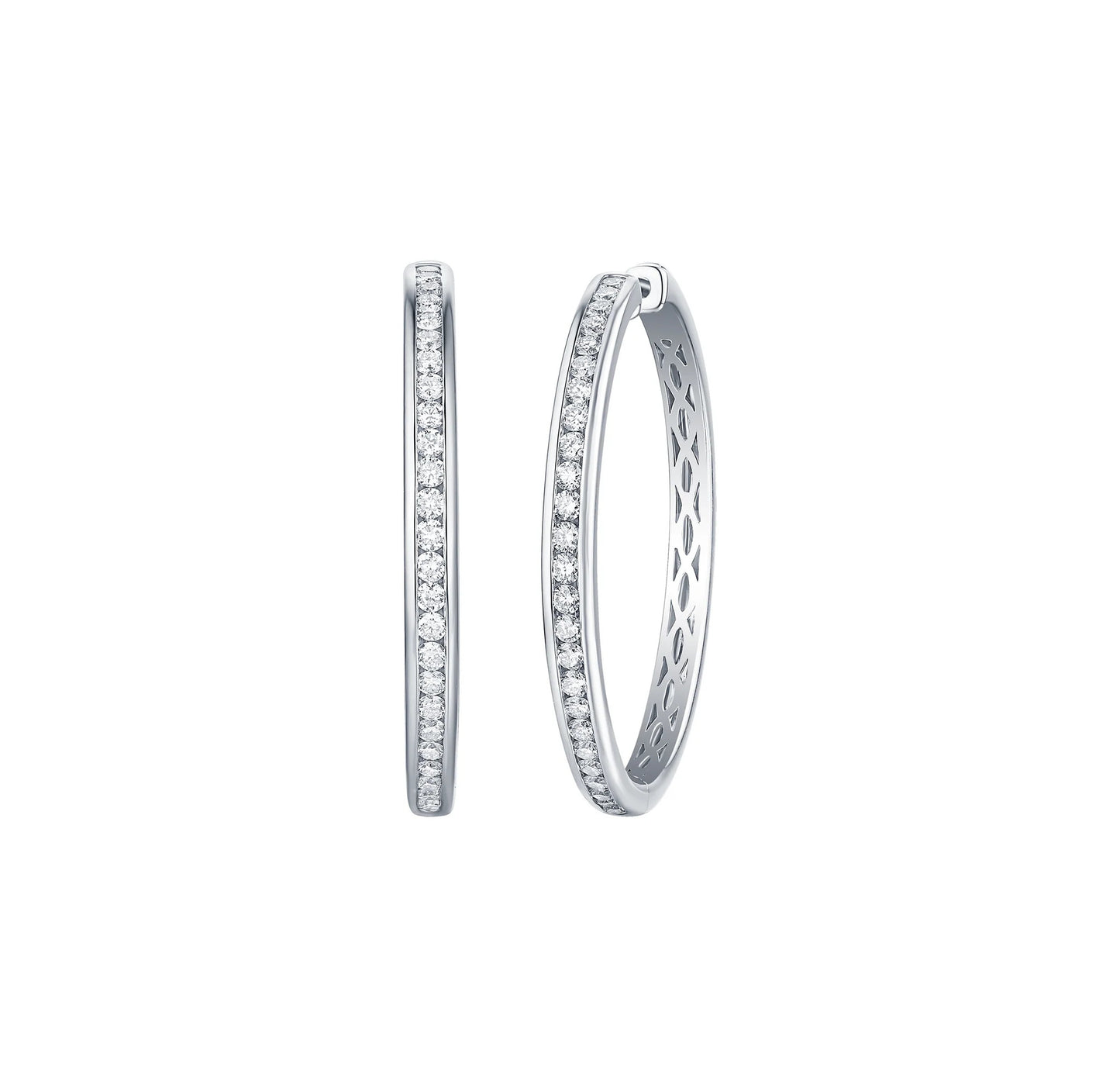 Essentia Channel 1.50 ct Lab Grown Diamond Earrings