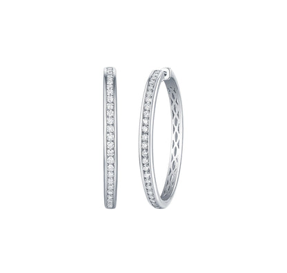 Essentia Channel 1.50 ct Lab Grown Diamond Earrings
