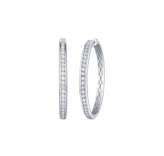 Essentia Channel 1.50 ct Lab Grown Diamond Earrings