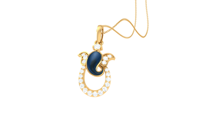 Devotional 0.15 ct Lab Grown Diamond Pendant Without Chain