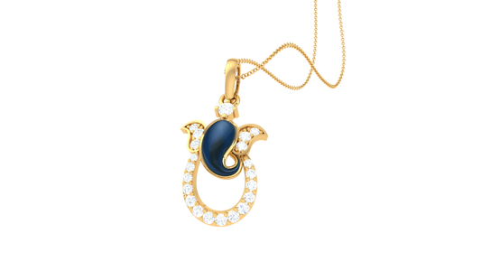 Devotional 0.15 ct Lab Grown Diamond Pendant Without Chain