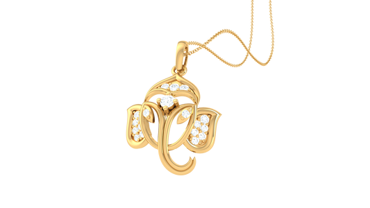 Devotional 0.13 ct Lab Grown Diamond Pendant Without Chain