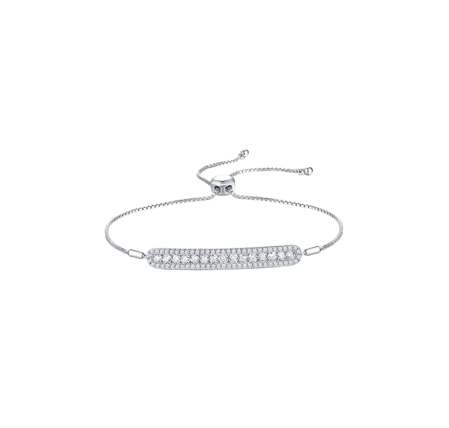 Essentia 1.06 ct Sleek Infinity Bracelet Lab Grown Diamond Bracelet